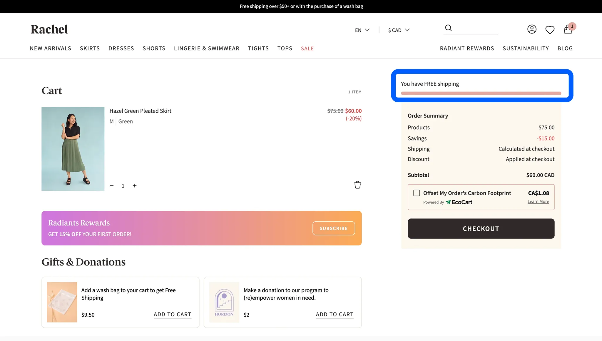 Incentivize purchases with free gifts and free shipping Incentivize purchases with free gifts and free shipping