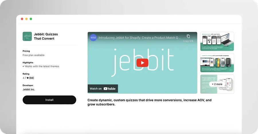 Jebbit Quizzes That Convert
