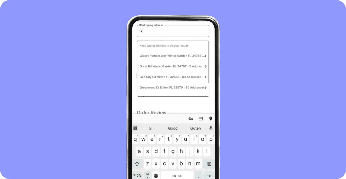 Leverage geolocation to autofill the address field