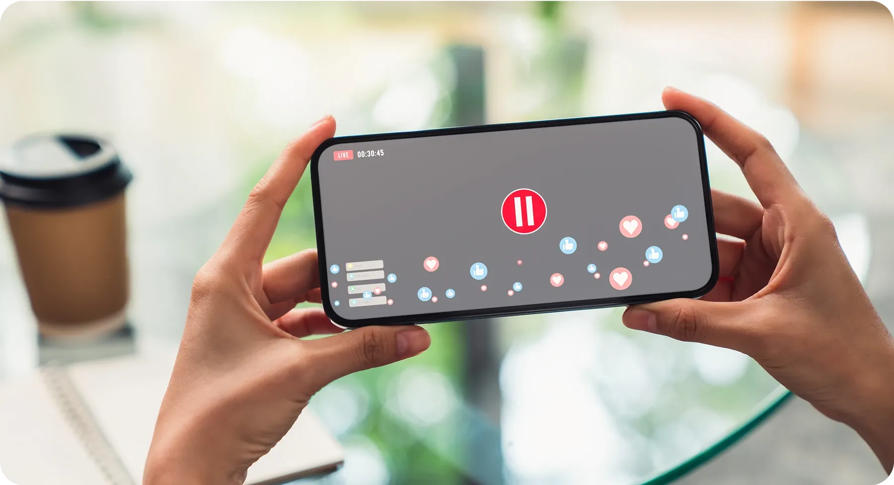 Live video shopping app