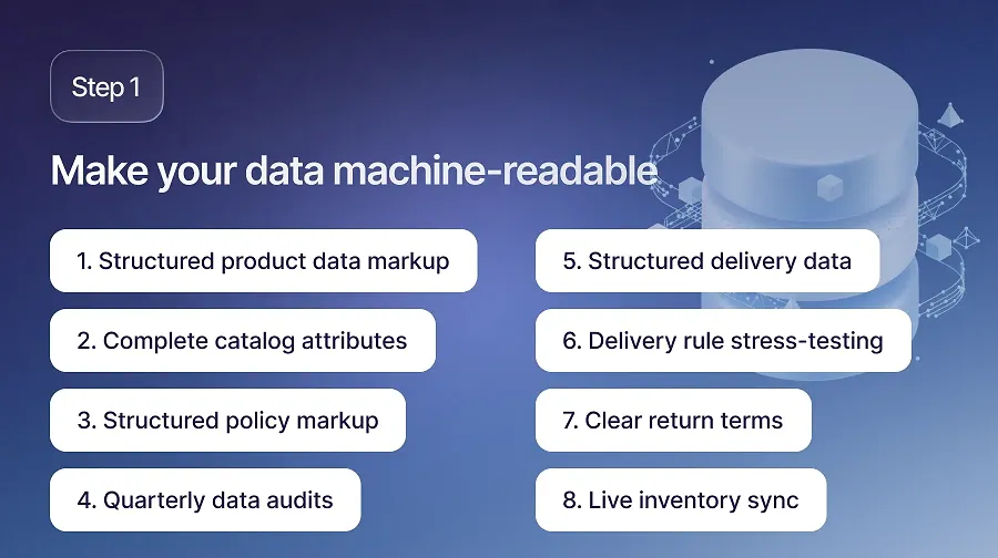 Make your data machine-readable
