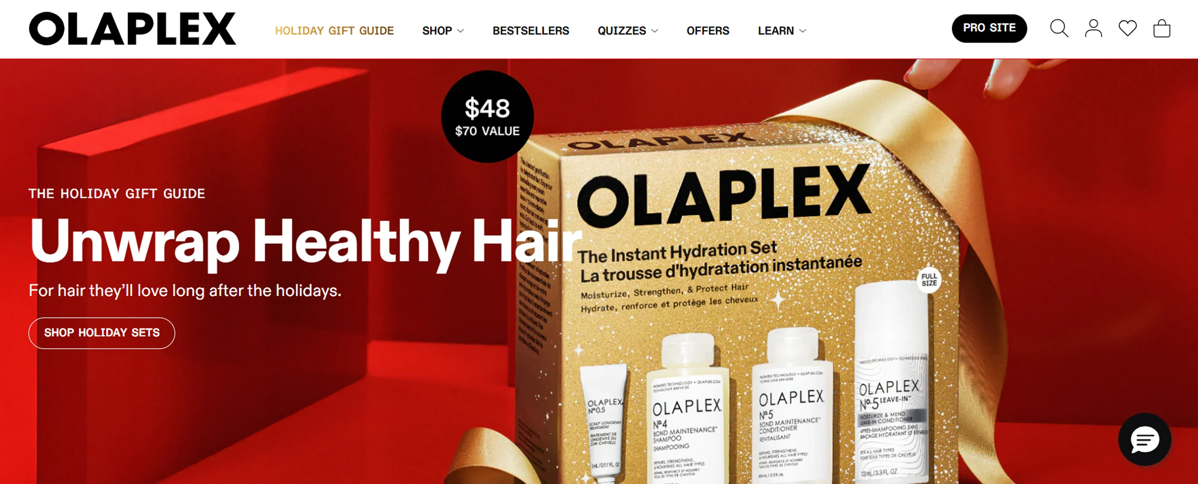 Olaplex Shopify beauty store