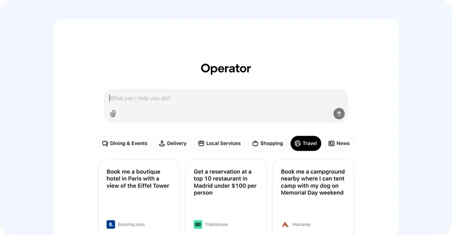 What is the OpenAI Operator?