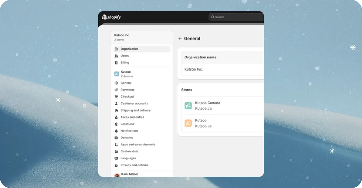 Organizations for all plans Organizations for all plans