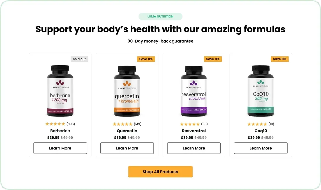 Our solution Luma
