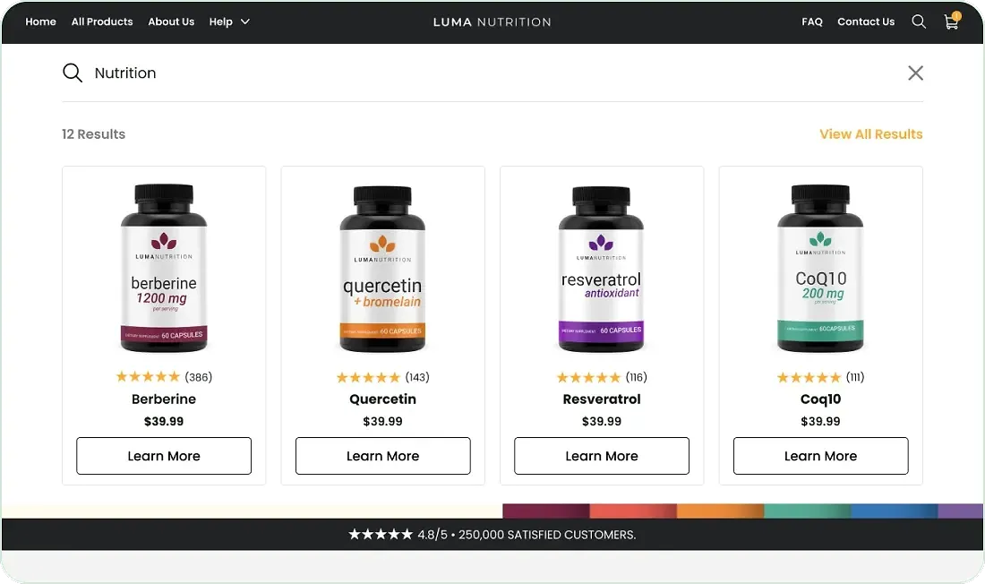 Our solution 3 Luma
