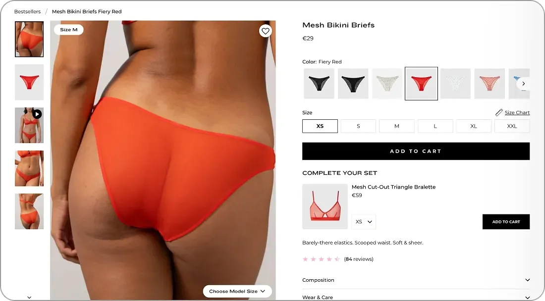 Our solution Shopify redesign case