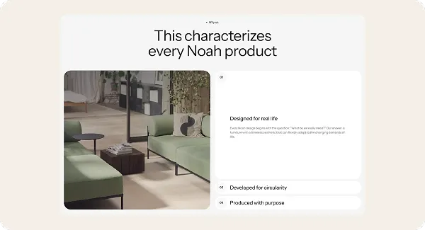 Our solutions for Noah Living