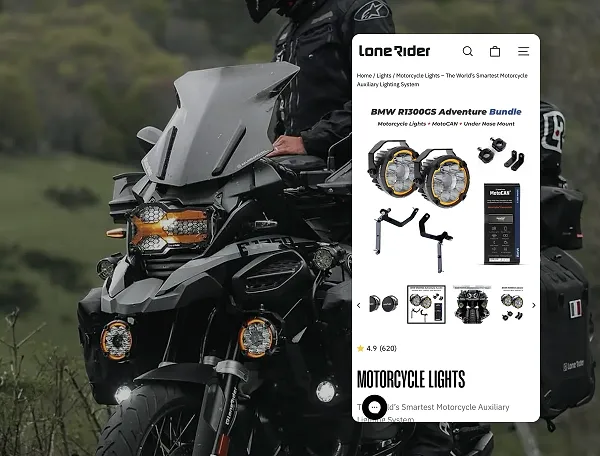 PDP issues with the motorcycle equipment store theme customization PDP issues with the motorcycle equipment store theme customization