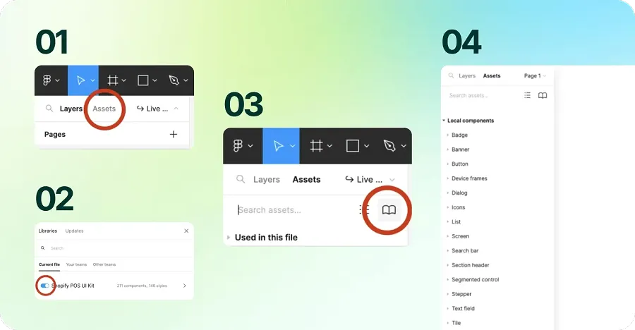 POS UI Kit in Figma