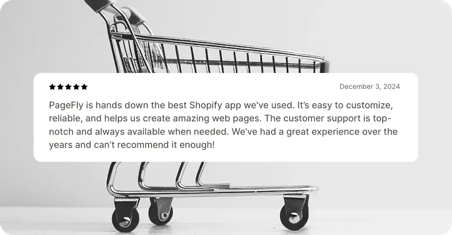 PageFly Customer review