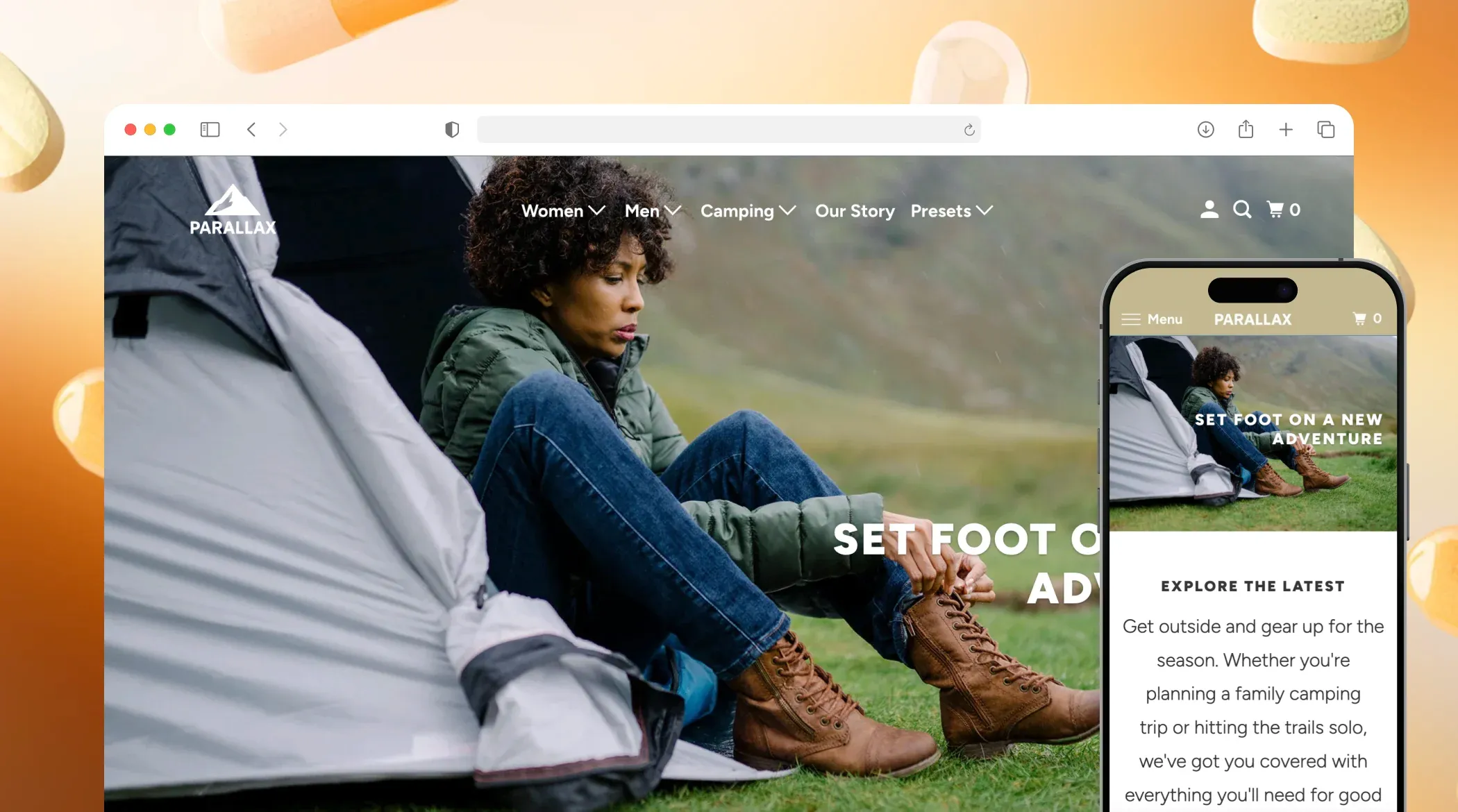 Parallax Shopify theme