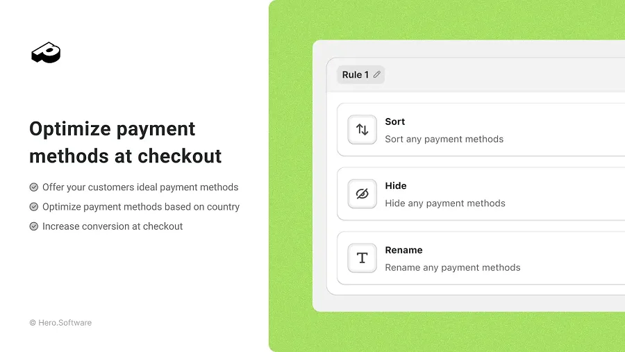 PaymentHero Shopify app for a better checkout experience
