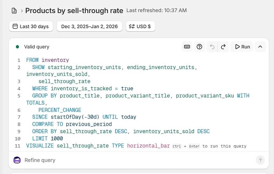 Payments and web performance data in Sidekick