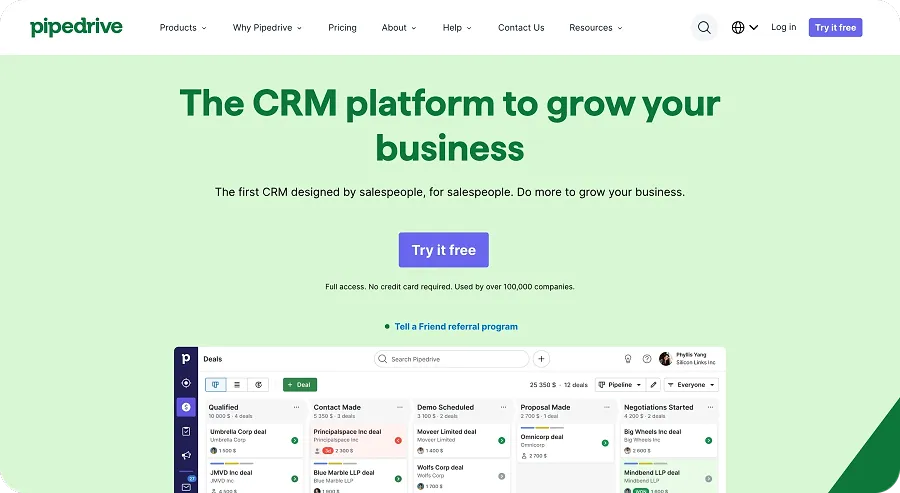 Pipedrive CRM