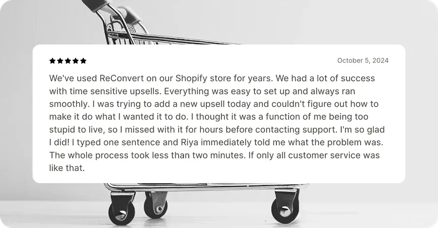 ReConvert Customer review