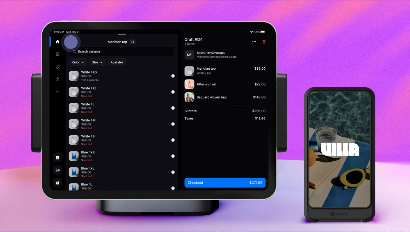 Redesigned Shopify POS Redesigned Shopify POS
