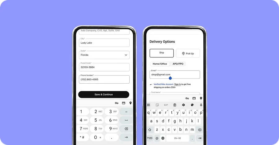 Reduce typing effort