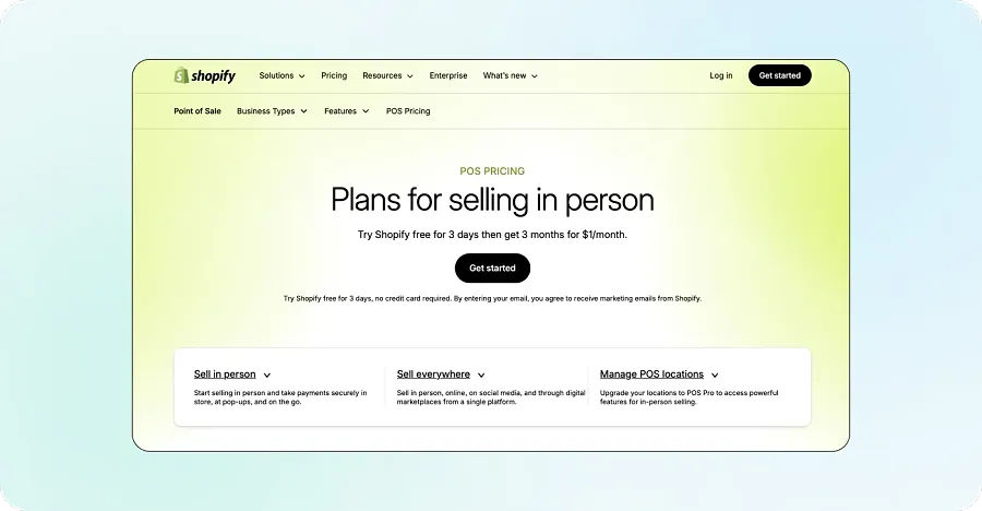 Shopify cost per month for Retail plan Shopify cost per month for Retail plan