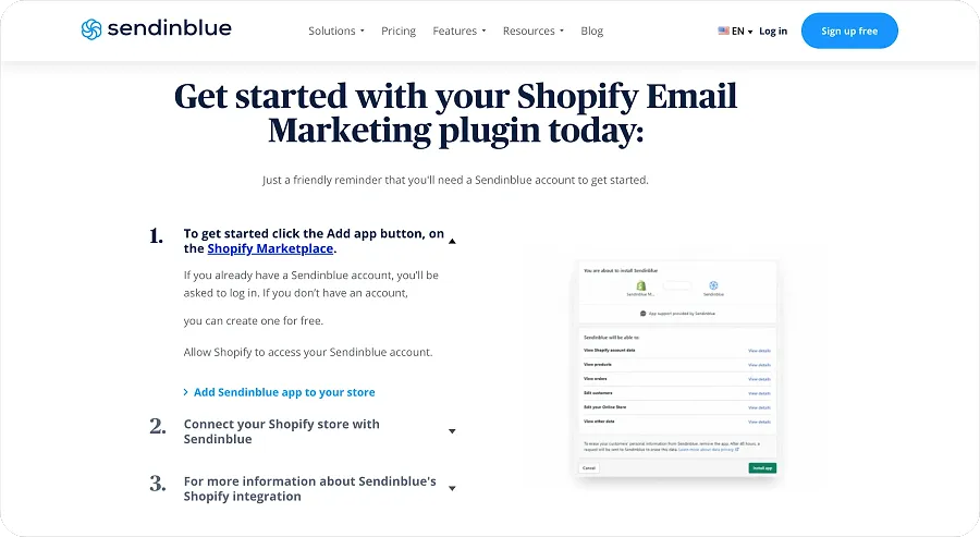 Sendinblue CRM