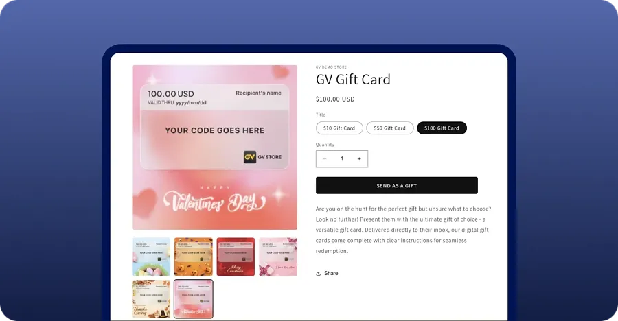 Set up your gift cards in Shopify