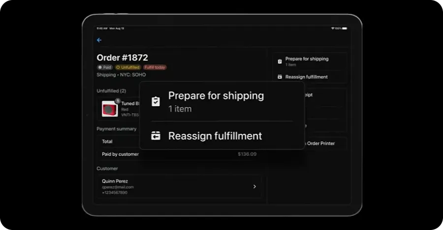 Ship from store