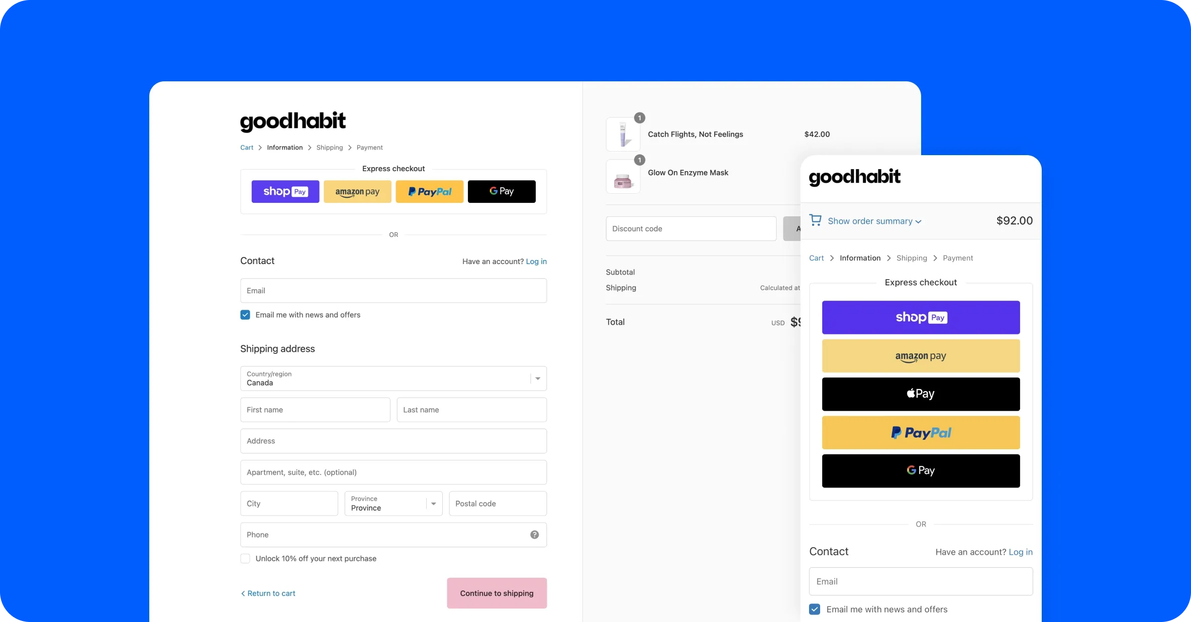 Shopify Checkout Shopify Checkout