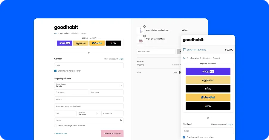 Shopify Checkout