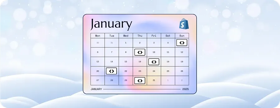 Shopify January Updates Shopify January Updates