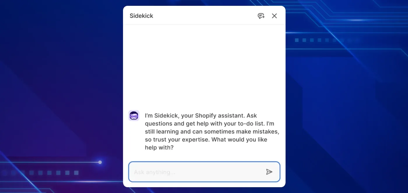 Shopify Sidekick