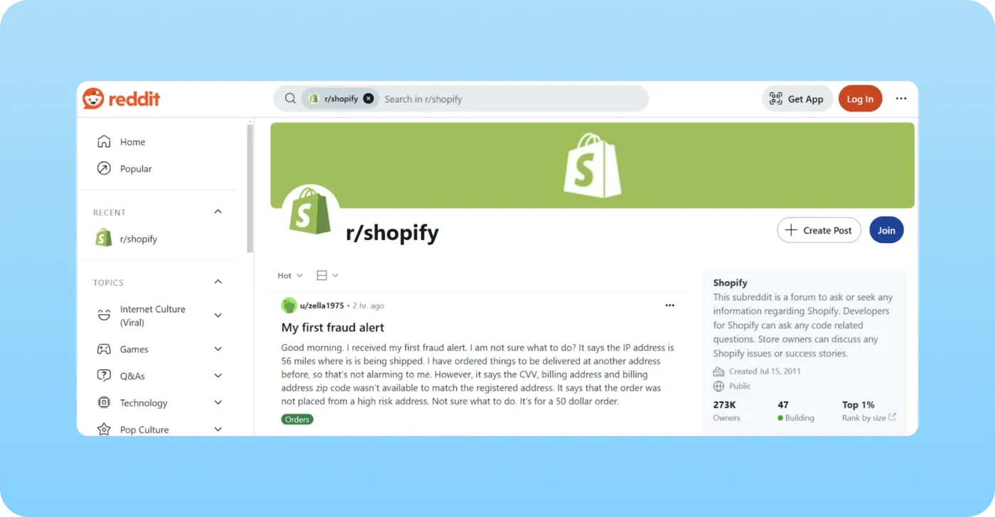 Shopify Subreddit - Shopify community on Reddit