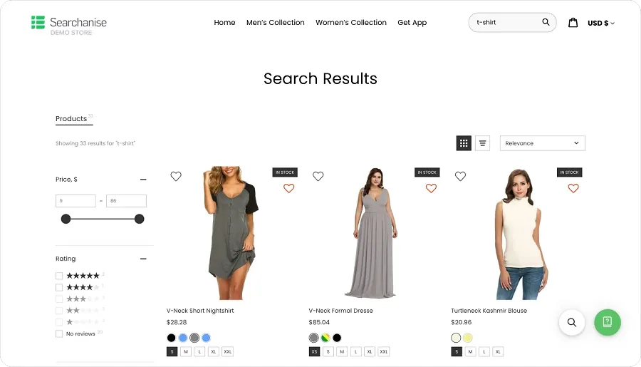 Smart Search & Instant Search