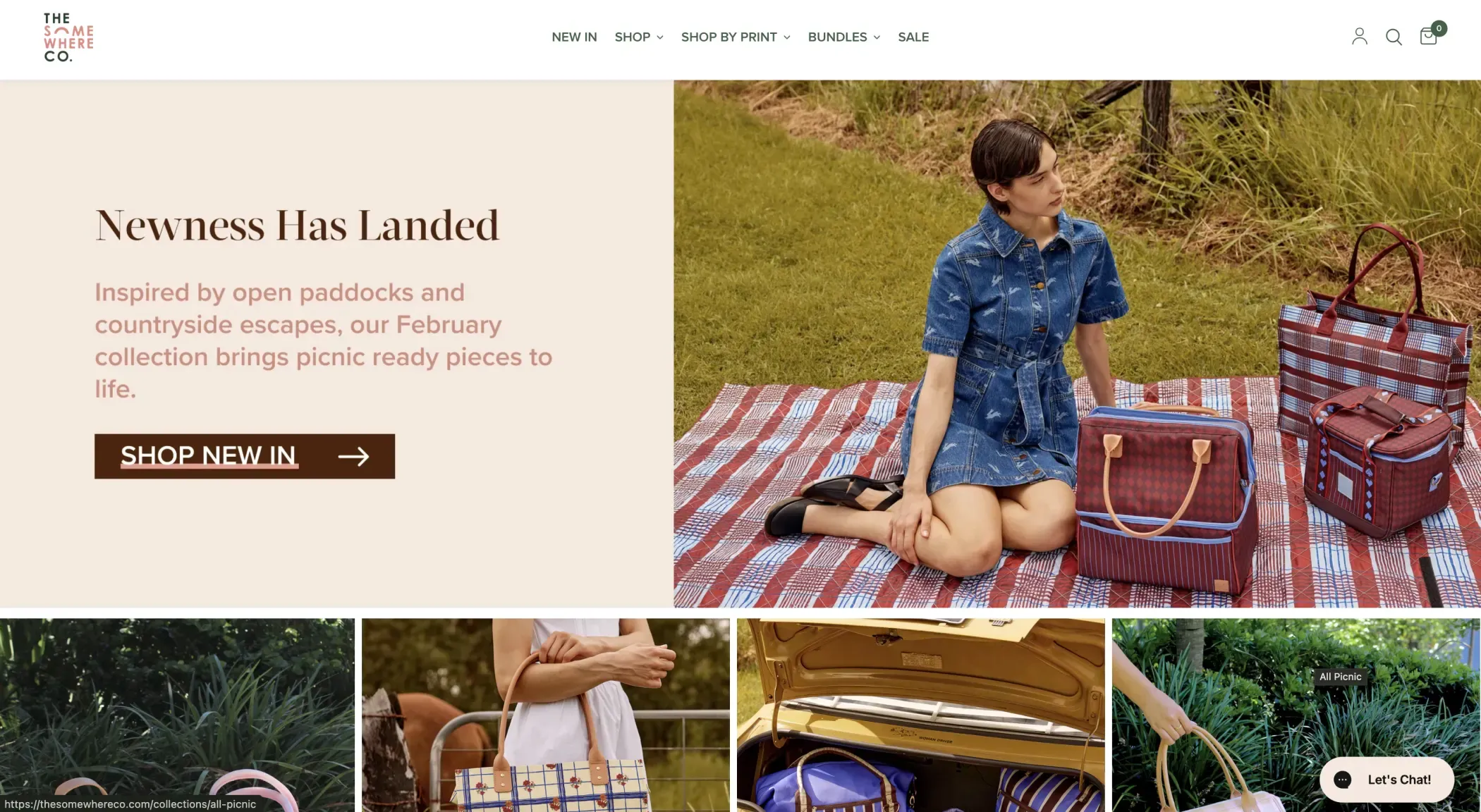 Somewhere Co - Accessories B2B Shopify store