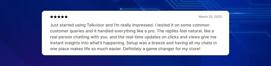 Talkvisor review