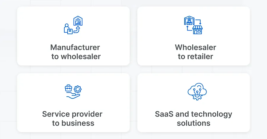 Types of B2B models