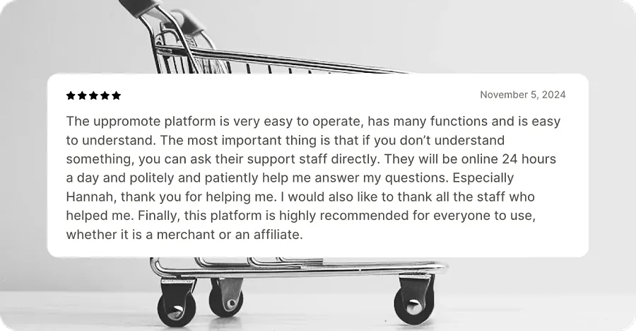 UpPromote Customer review