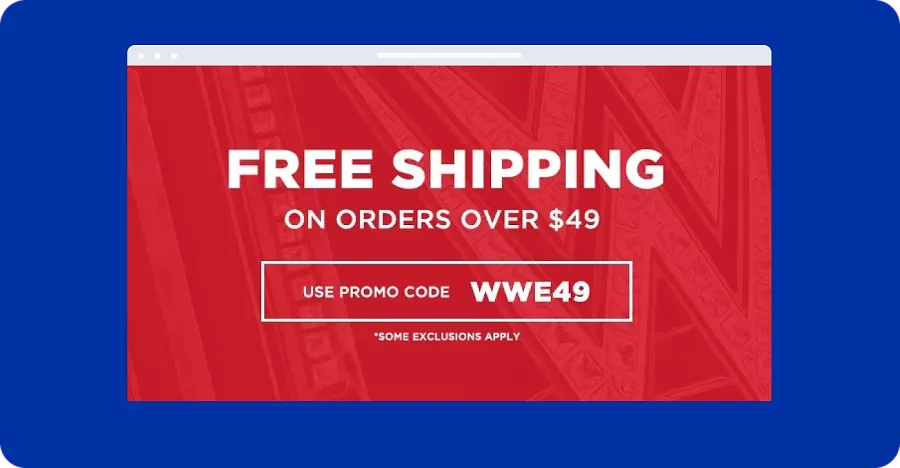 Use free shipping thresholds