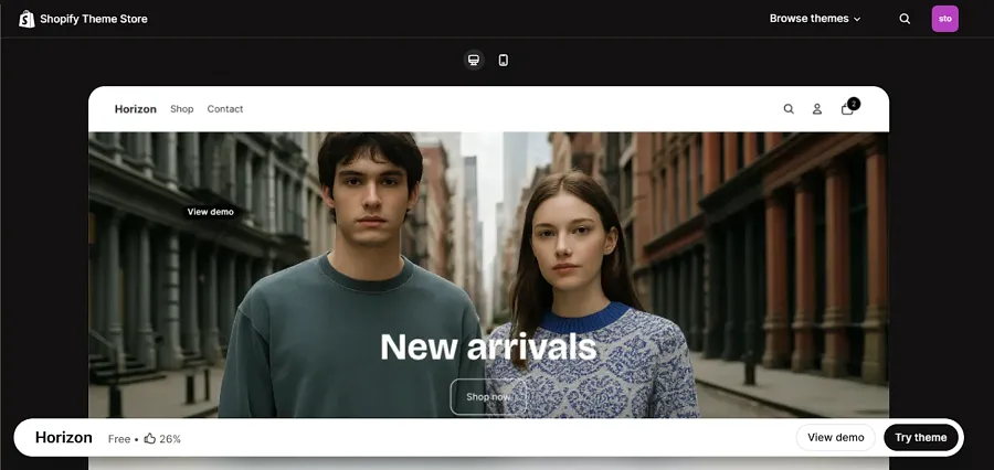 Version 1.0.5 available for Horizon themes Version 1.0.5 available for Horizon themes