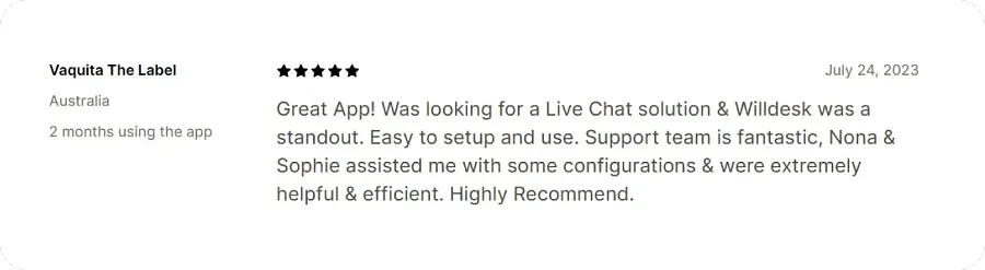 Willdesk review