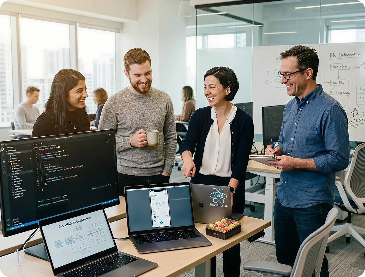 What are the benefits of React Native application development services