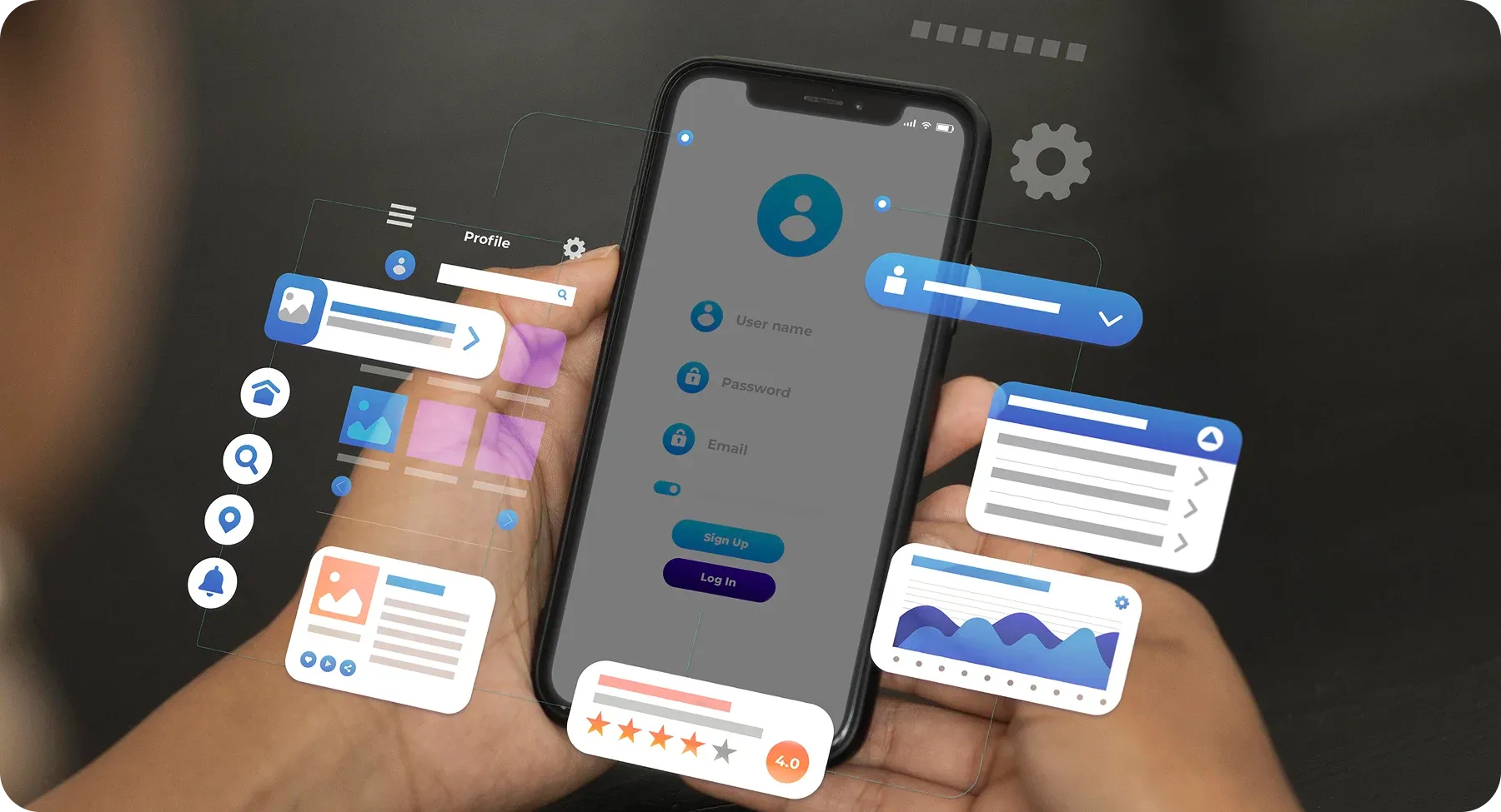 What is included in Flutter app development services