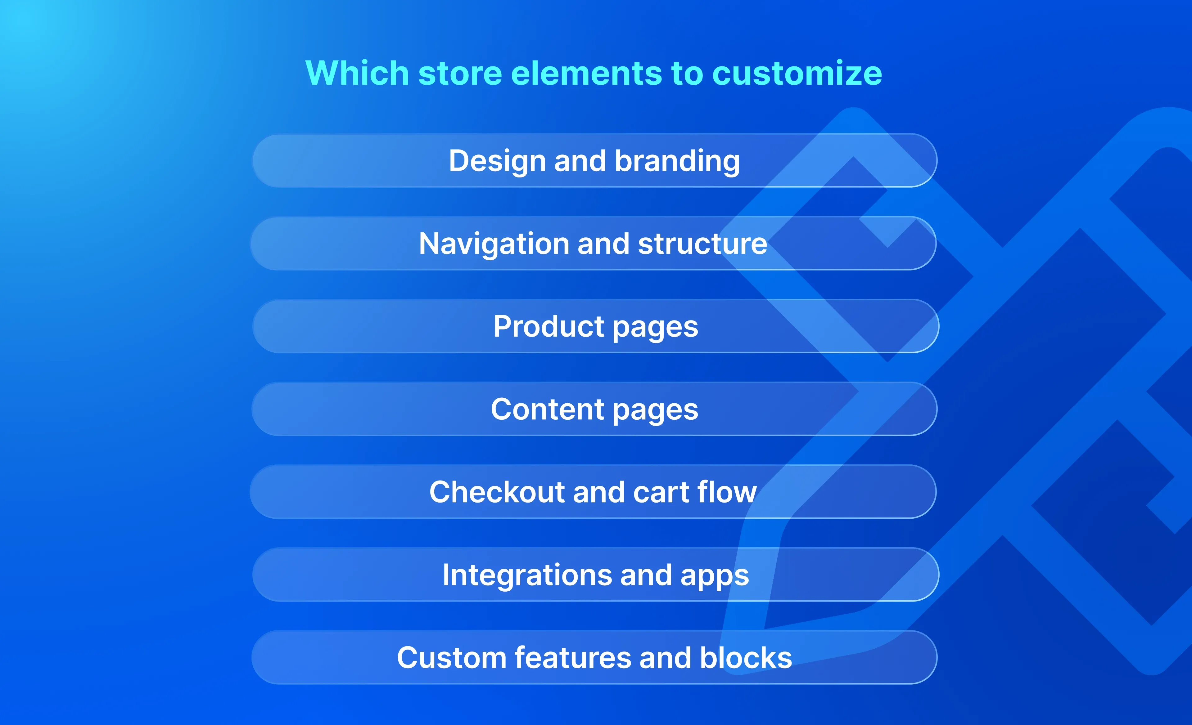 What to actually customize in your Shopify store