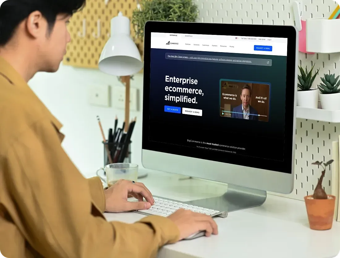 Why merchants choose BigCommerce technology Why merchants choose BigCommerce technology