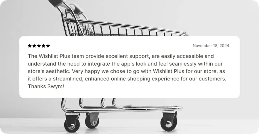 Wishlist Customer review