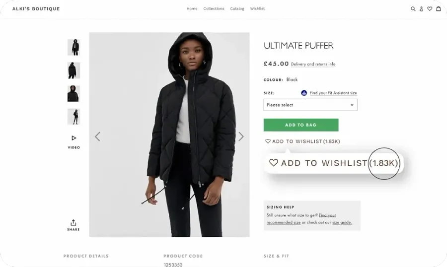 Wishlist Plus
