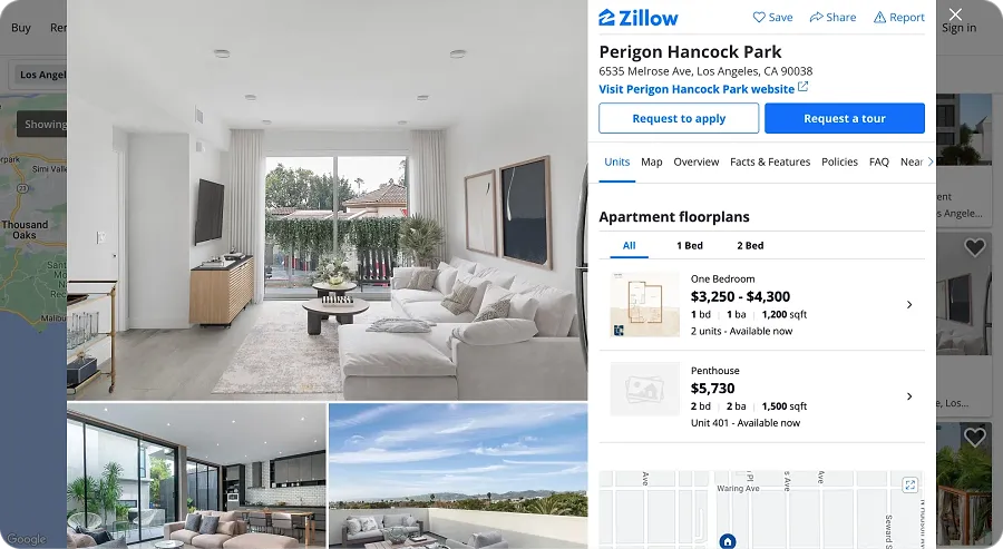 Zillow_Search filters