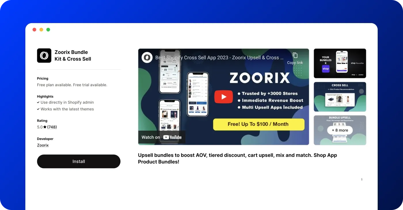 Zoorix Bundle Kit and Cross Sell