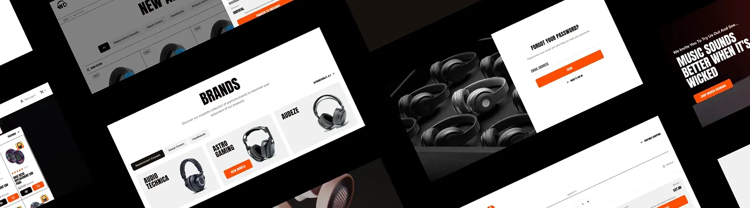 Wicked Cushions Shopify Plus store redesign by DigitalSuits