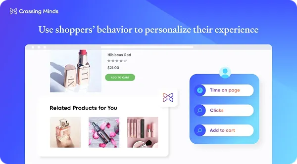 use shoppers' behaviour to personalise their experience