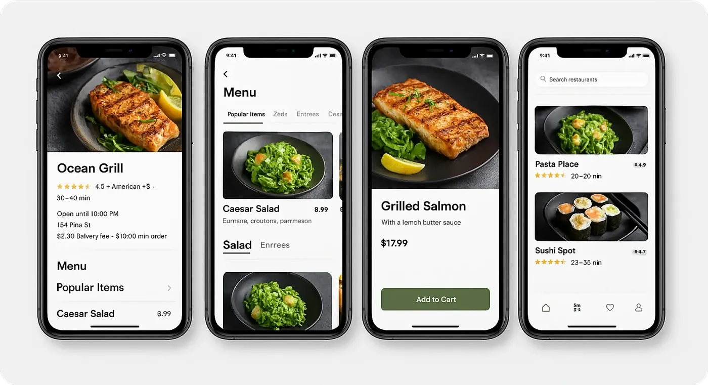 Food Ordering App client